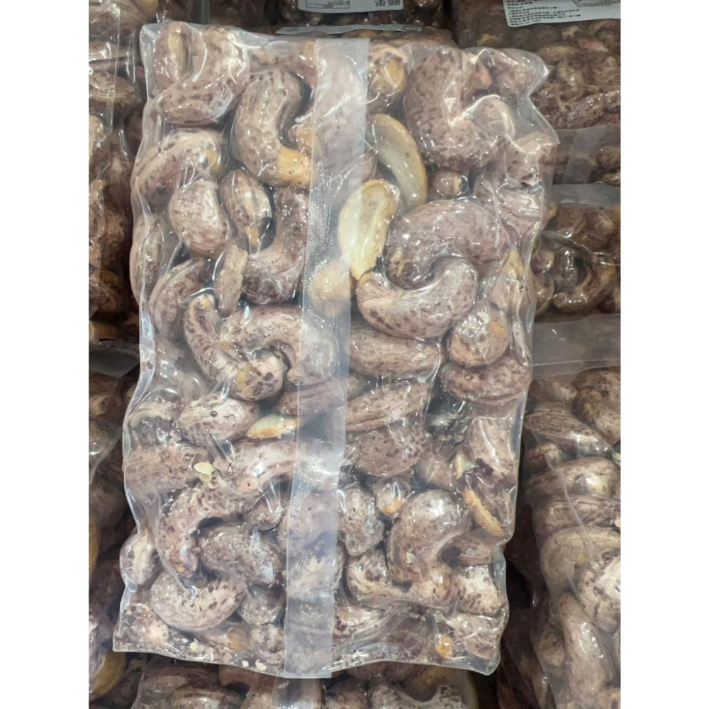 A021 頂級特大顆鹽焗烘焙帶皮腰果500g/包-細節圖3