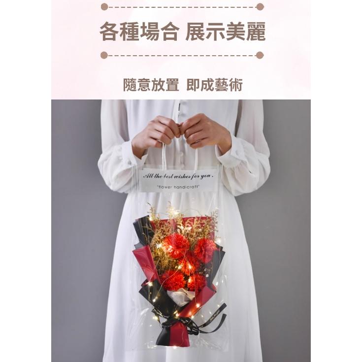 A338 康乃馨款甜蜜蜜創意節日精緻禮品花束-細節圖2