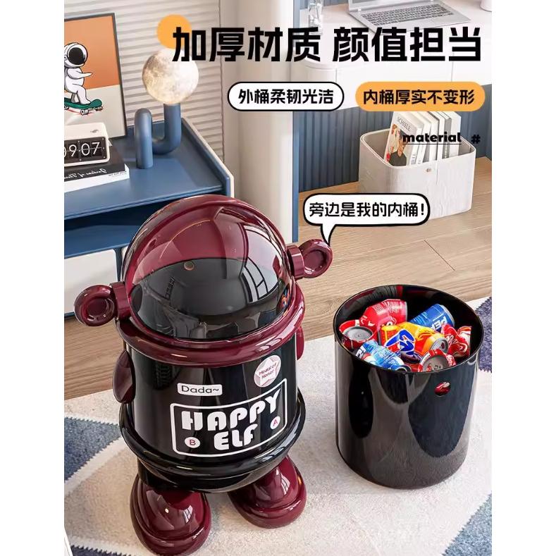 A221 卡通桌面翻蓋垃圾款-細節圖8