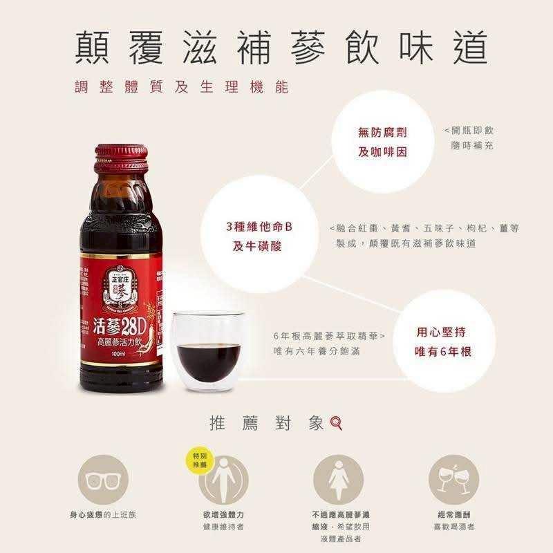 C012 正官庄 活蔘28D(10入)禮盒-細節圖3