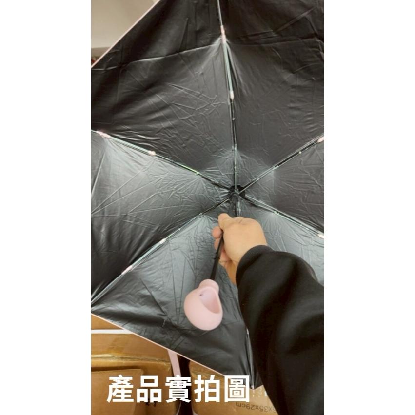 A304 隨心掛五折黑膠防曬晴雨傘-細節圖2