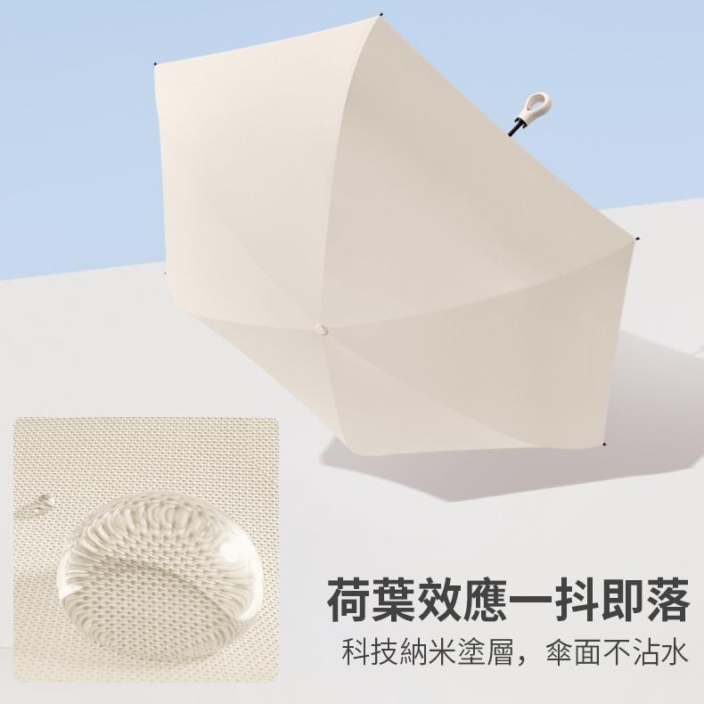 A304 隨心掛五折黑膠防曬晴雨傘-細節圖4