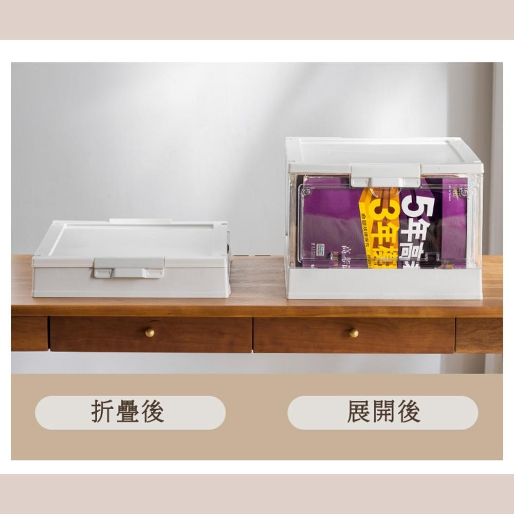 C067 新款磁吸五開門摺疊收納箱(35Cm*48.5Cm*25.5Cm)-細節圖5