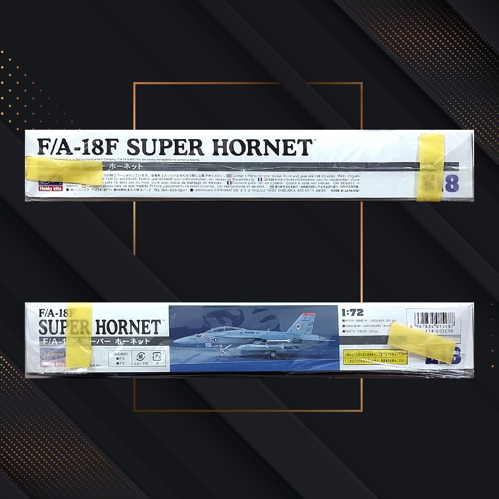 ✈️日本空運現貨✈️Hasegawa 長谷川 1/72 F/A-18F 雙座 超級大黃蜂式 打擊戰鬥機✈️-細節圖2