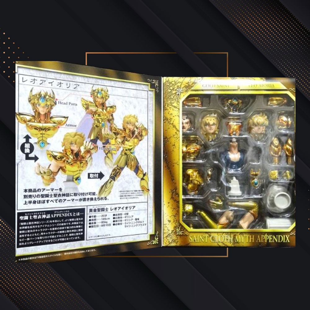 ⚡️全新日本空運⚡️稀有絕版珍品⚡️聖鬥士聖衣神話💥獅子座艾奧里亞💥胸像 APPENDIX💥-細節圖5