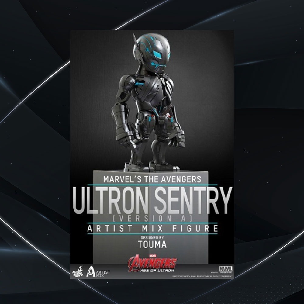 ⭐️漫威英雄 復仇者聯盟⭐️TOUMA X HotToys 設計師聯名款《奧創哨兵-藍》Ultron Sentry ⭐-細節圖4