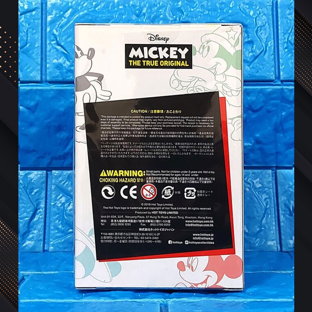 ✨日版空運絕版新品✨HOT TOYS 迪士尼 經典米老鼠 米奇90週年 威利汽船 the true original✨-細節圖2