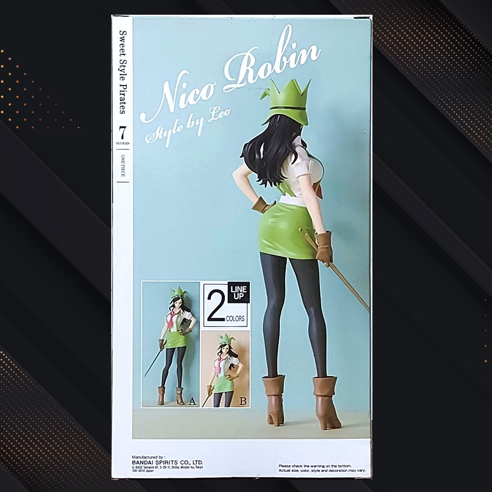 🌞全新代理 海賊王 sweet style 羅賓 A款 正版公仔🌞💥日本金證版-娃娃機流浪收容商品💥-細節圖2