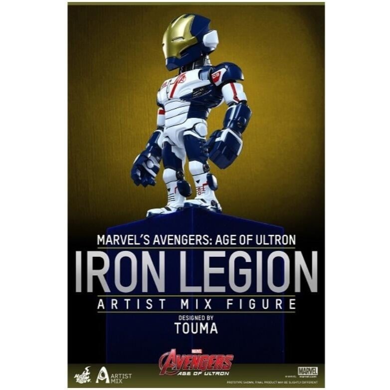 ⭐️漫威英雄 復仇者聯盟⭐️TOUMA X HotToys 設計師聯名款《鋼鐵軍團》Iron Legion 限量絕版品⭐-細節圖2