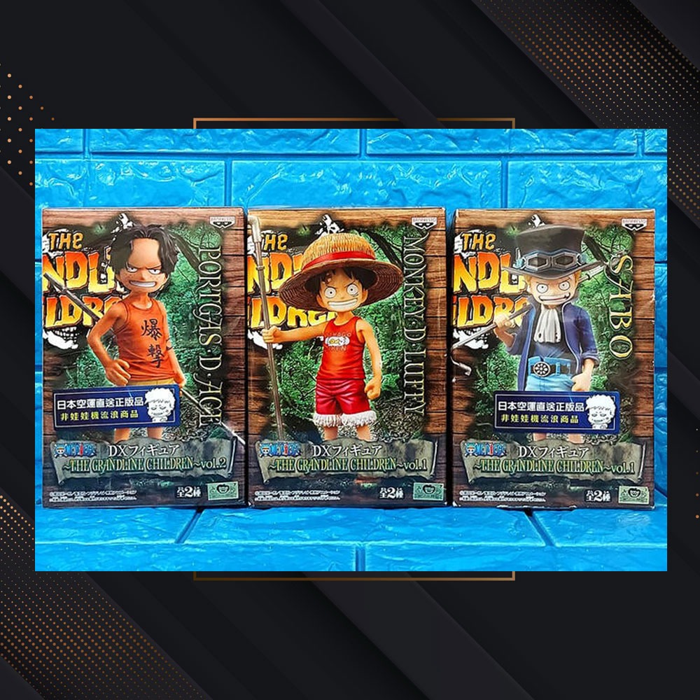 One 18個THE GRANDLINE CHILDRENvol.6 サンジ ウソップ Piece DXF The