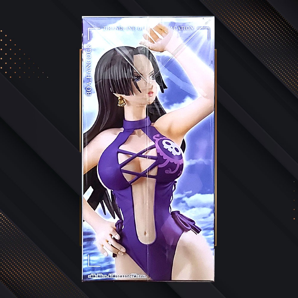 ✨日本空運現貨✨金證海賊王公仔GRANDLINE GIRLS ON VACATION 假期泳裝女帝 B款 紫色✨-細節圖3