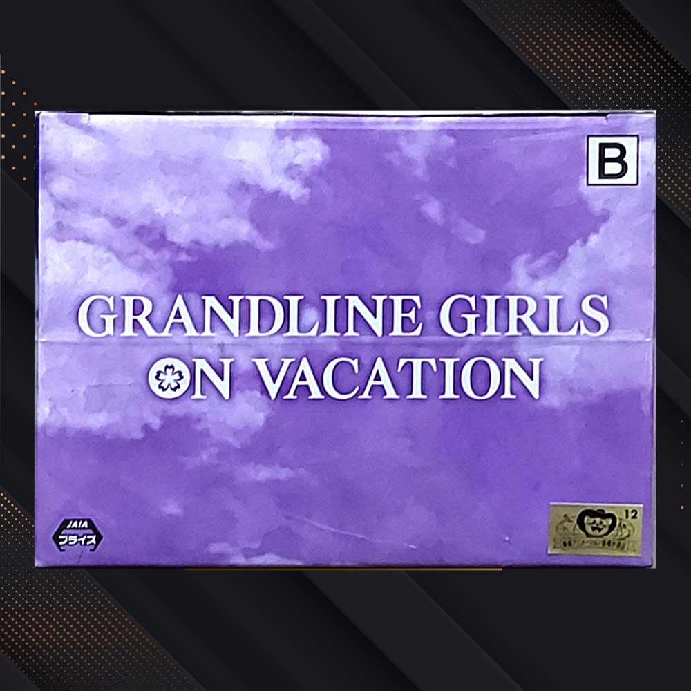 ✨日本空運現貨✨金證海賊王公仔GRANDLINE GIRLS ON VACATION 假期泳裝女帝 B款 紫色✨-細節圖5