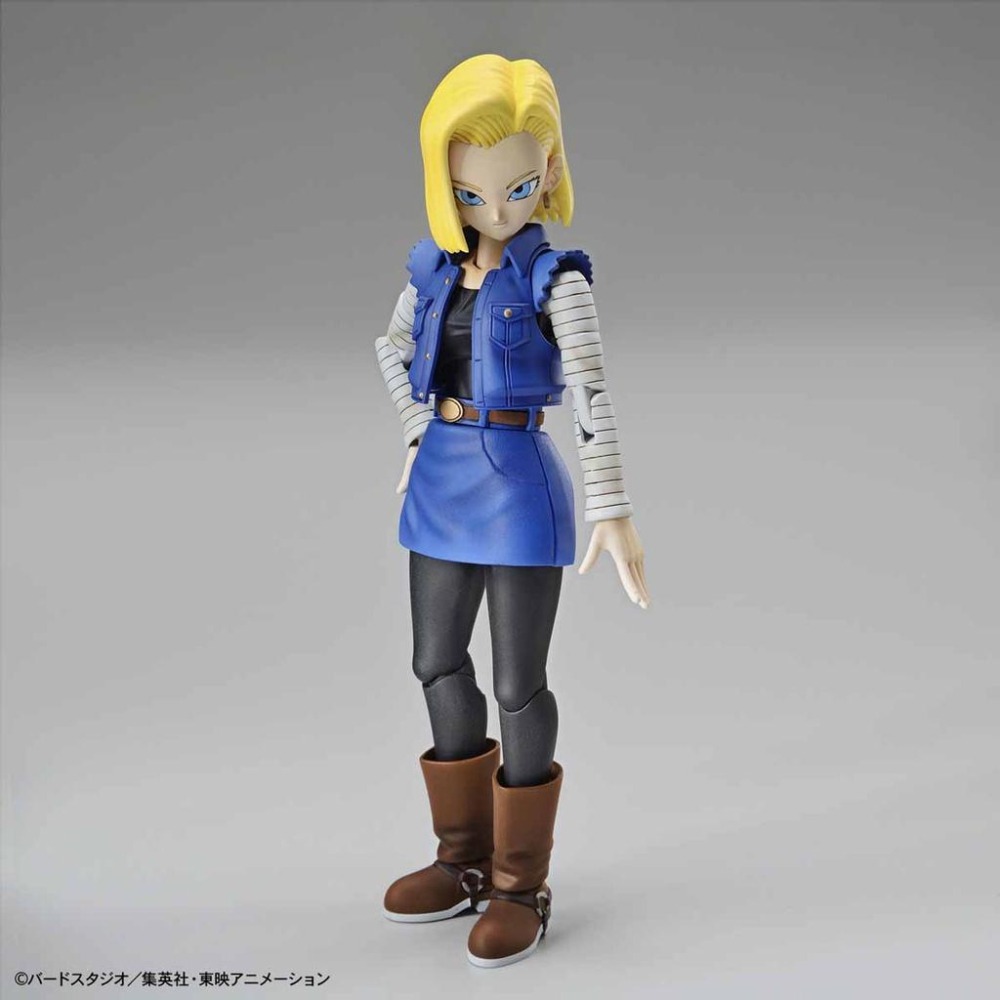 【萬代正版現貨】Figure-rise Standard 七龍珠 人造人 18號 (新包裝) BANDAI FRS 模型-細節圖2