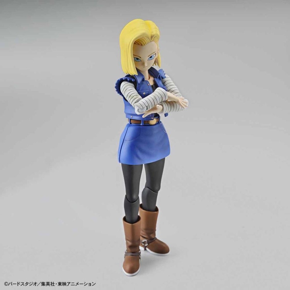 【萬代正版現貨】Figure-rise Standard 七龍珠 人造人 18號 (新包裝) BANDAI FRS 模型-細節圖3