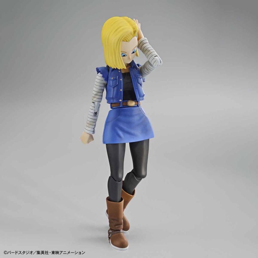 【萬代正版現貨】Figure-rise Standard 七龍珠 人造人 18號 (新包裝) BANDAI FRS 模型-細節圖4