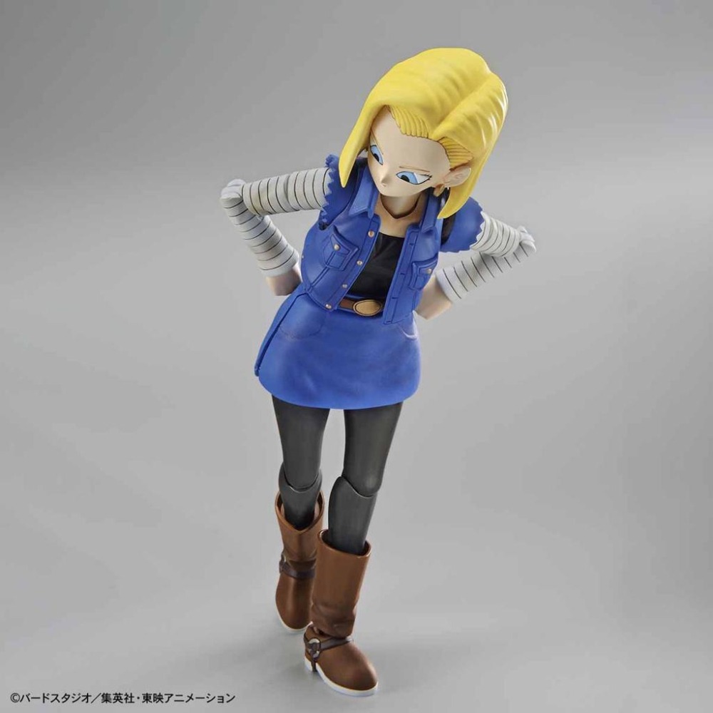 【萬代正版現貨】Figure-rise Standard 七龍珠 人造人 18號 (新包裝) BANDAI FRS 模型-細節圖7