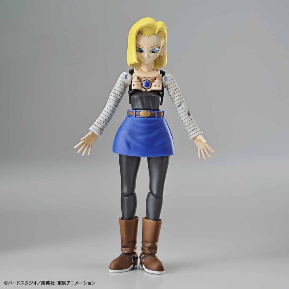 【萬代正版現貨】Figure-rise Standard 七龍珠 人造人 18號 (新包裝) BANDAI FRS 模型-細節圖8