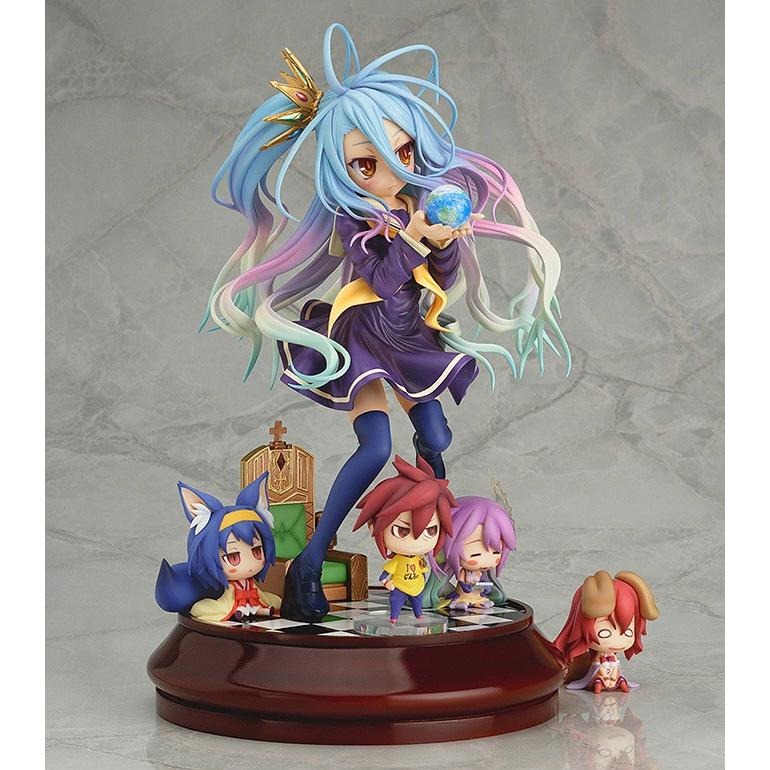 【玩模收藏】正版 GSC Phat! 1/7 遊戲人生 NO GAME NO LIFE 白  phat 公仔 PVC-細節圖2