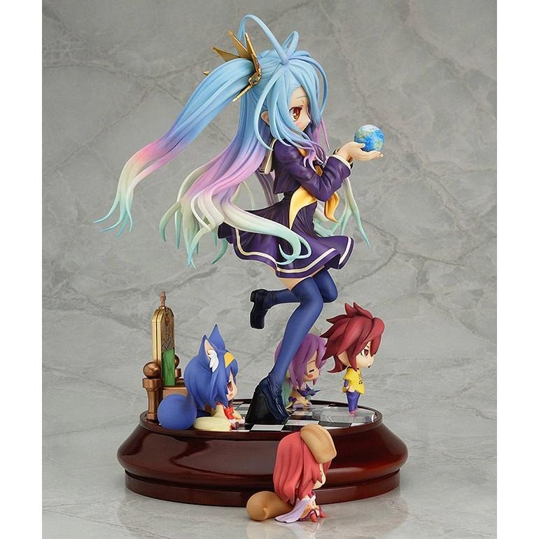 【玩模收藏】正版 GSC Phat! 1/7 遊戲人生 NO GAME NO LIFE 白  phat 公仔 PVC-細節圖3