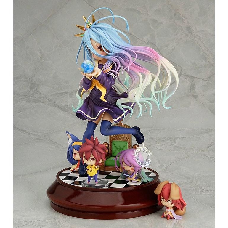 【玩模收藏】正版 GSC Phat! 1/7 遊戲人生 NO GAME NO LIFE 白  phat 公仔 PVC-細節圖5