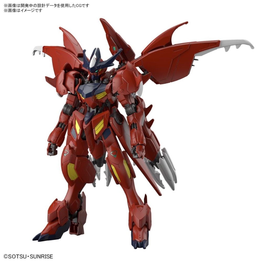【玩模收藏】正版現貨 HG #11 1/144 驚異天狼型獵魔鋼彈 / 機動戰士鋼彈元宇宙 鋼彈創鬥者 鋼彈創鬥元宇宙-細節圖2