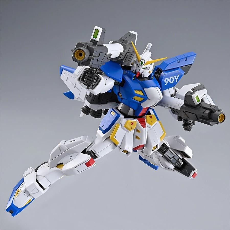 【玩模收藏】正版現貨 MG 1/100 F90ⅢY 聚合鋼彈 CLUSTER GUNDAM / F90系列 PB組裝模型-細節圖4