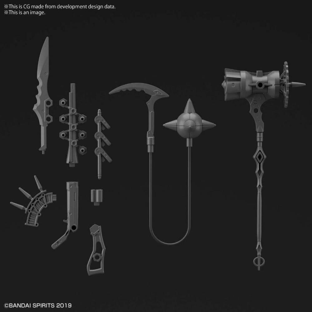 【玩模收藏】正版現貨 30MM 改裝武器組 w-15 (奇幻武器) 組裝模型 配件-細節圖2