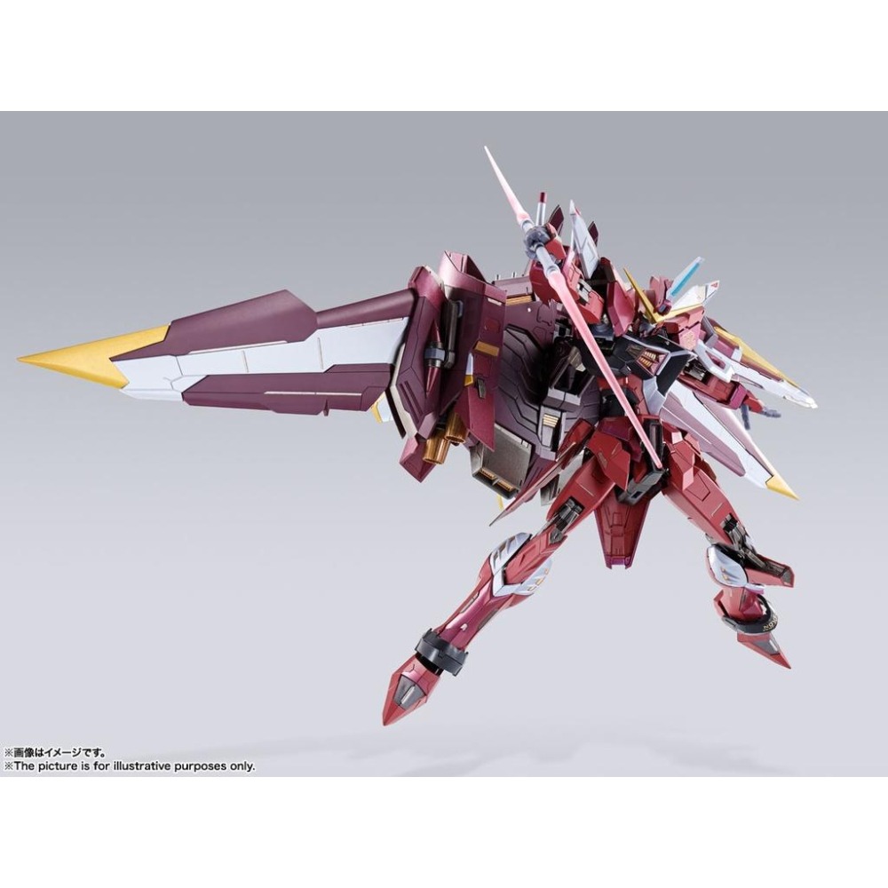 萬代正版現貨》METAL BUILD ZGMF-X09A 機動戰士鋼彈SEED 正義鋼彈 BANDAI 免組裝可動模型-細節圖2