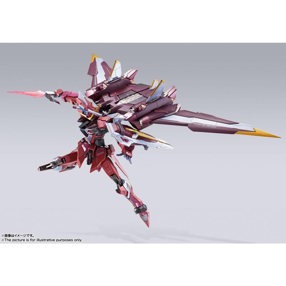 萬代正版現貨》METAL BUILD ZGMF-X09A 機動戰士鋼彈SEED 正義鋼彈 BANDAI 免組裝可動模型-細節圖3