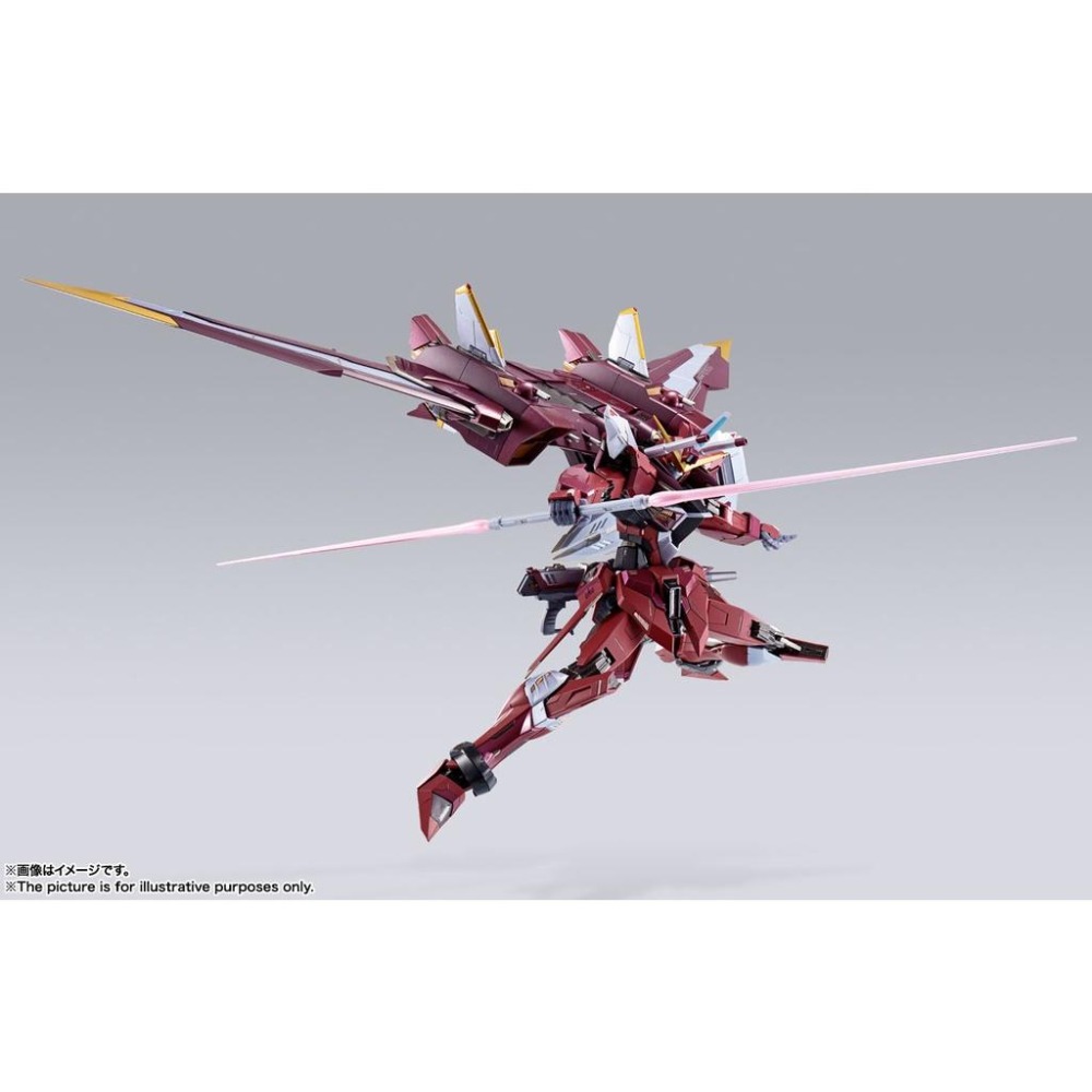 萬代正版現貨》METAL BUILD ZGMF-X09A 機動戰士鋼彈SEED 正義鋼彈 BANDAI 免組裝可動模型-細節圖4