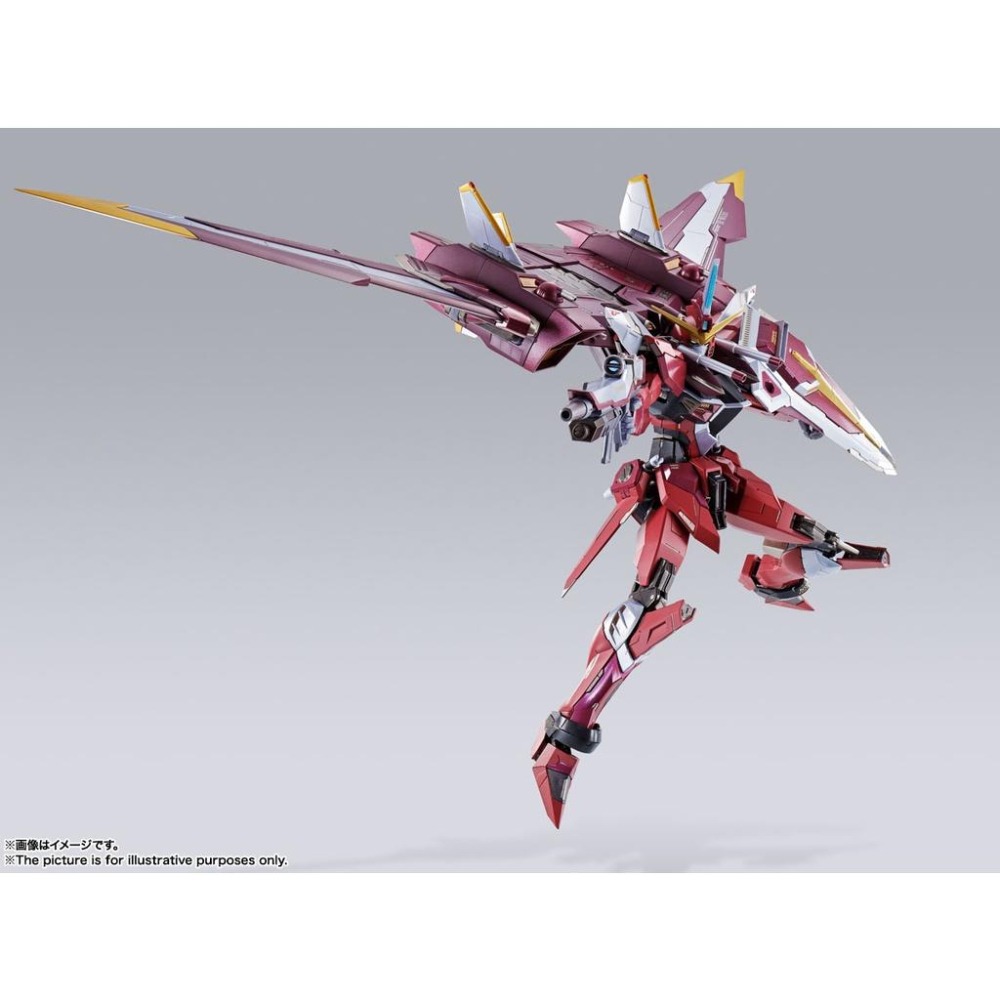 萬代正版現貨》METAL BUILD ZGMF-X09A 機動戰士鋼彈SEED 正義鋼彈 BANDAI 免組裝可動模型-細節圖5