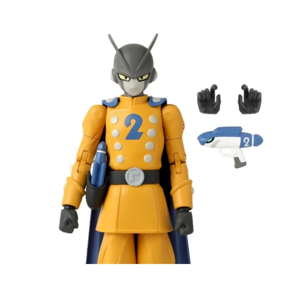 【玩模收藏】正版現貨 BANDAI 七龍珠 可動公仔 GAMMA 伽瑪2號 (七龍珠超 超級英雄) / 萬代 公仔 玩具-細節圖3