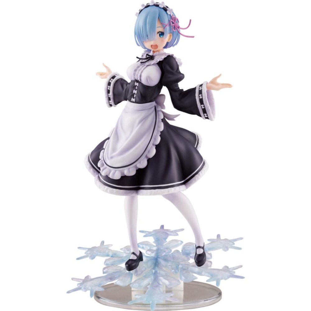 【玩模收藏】正版現貨 TAITO 雷姆 winter maid 冬季女僕裝 Re:從零開始的異世界生活 AMP+ 公仔-細節圖3