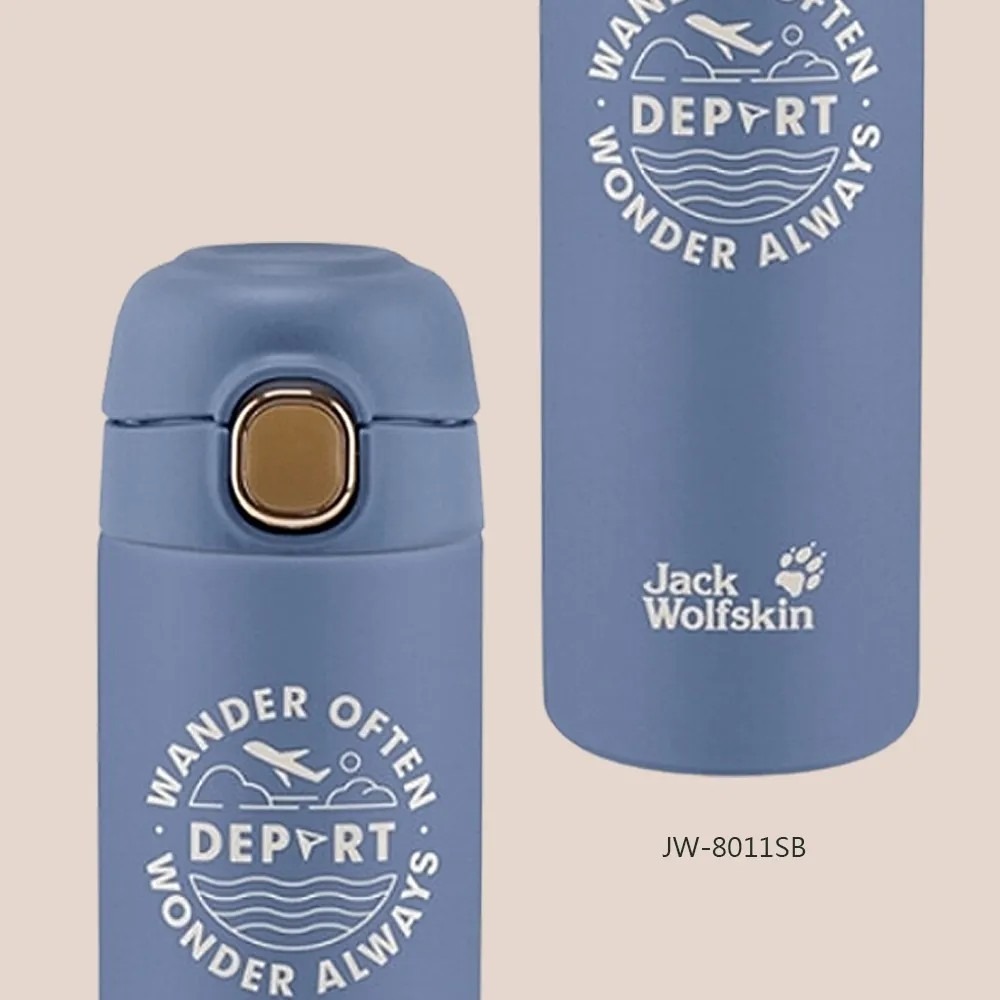 飛狼 400ml DEPART飛行 316不鏽鋼彈跳保溫瓶 保溫杯 水瓶 保溫瓶-細節圖4