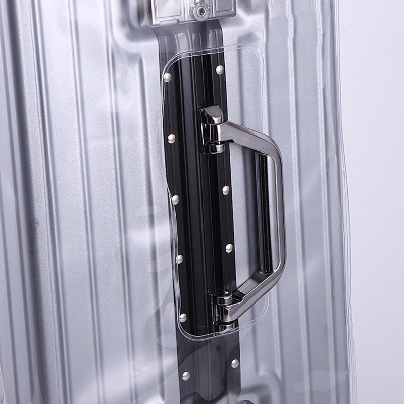行李箱保護套 全透明款式 PVC防水行李箱防塵套 適用多系列行李箱 加厚更刮耐髒 行李箱透明套 透明套行李套-細節圖7