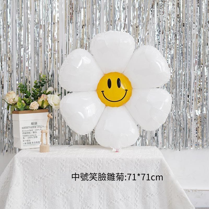 【有禮無理】32吋白色數字氣球 微笑/笑臉雛菊氣球 年齡氣球 生日氣球 慶生佈置 生日佈置 生日派對 生日PARTY 周-細節圖9