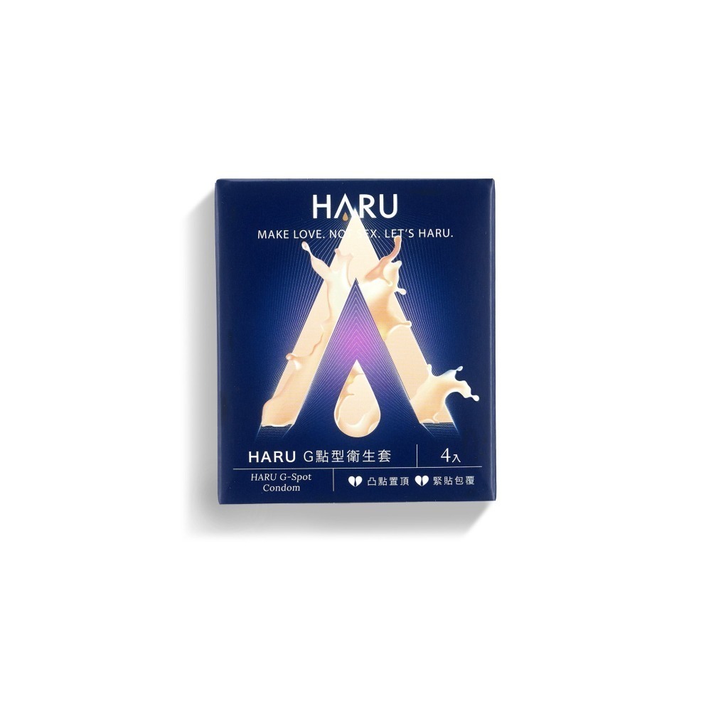 HARU含春 G-SPOT G點型顆粒保險套 4入/10入-細節圖2