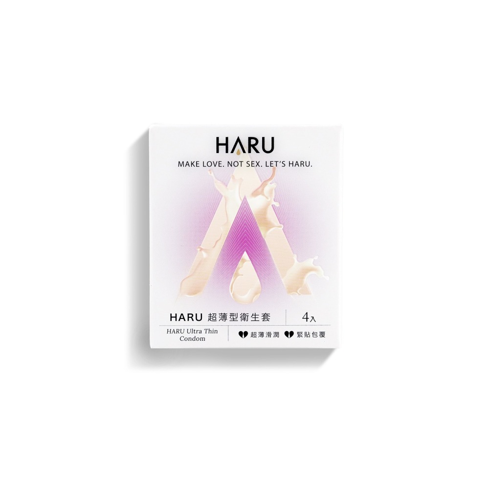 HARU含春 Ultra Thin 超薄型保險套 4入/10入-細節圖2