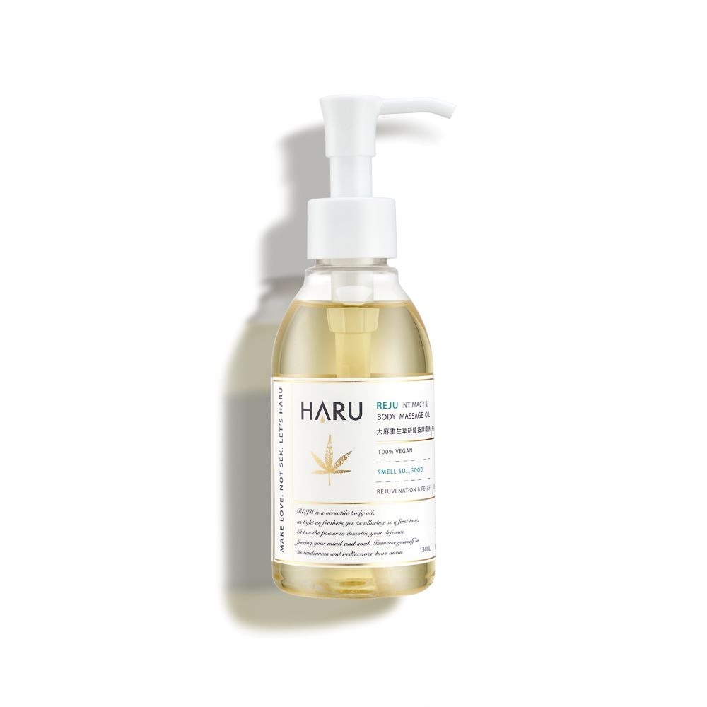 HARU含春 REJU 大麻重生草舒緩按摩精油 134ml-細節圖2