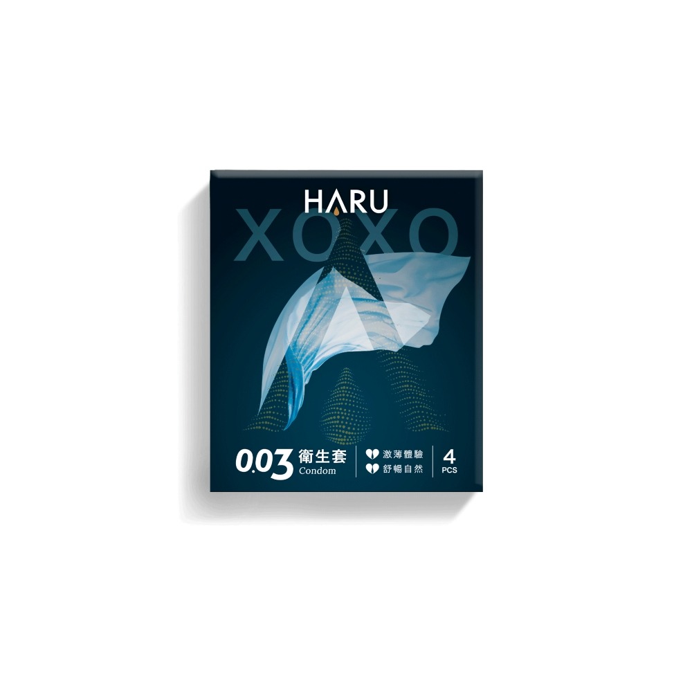 HARU含春 0.03保險套｜舒暢激薄款 4入/10入-規格圖2