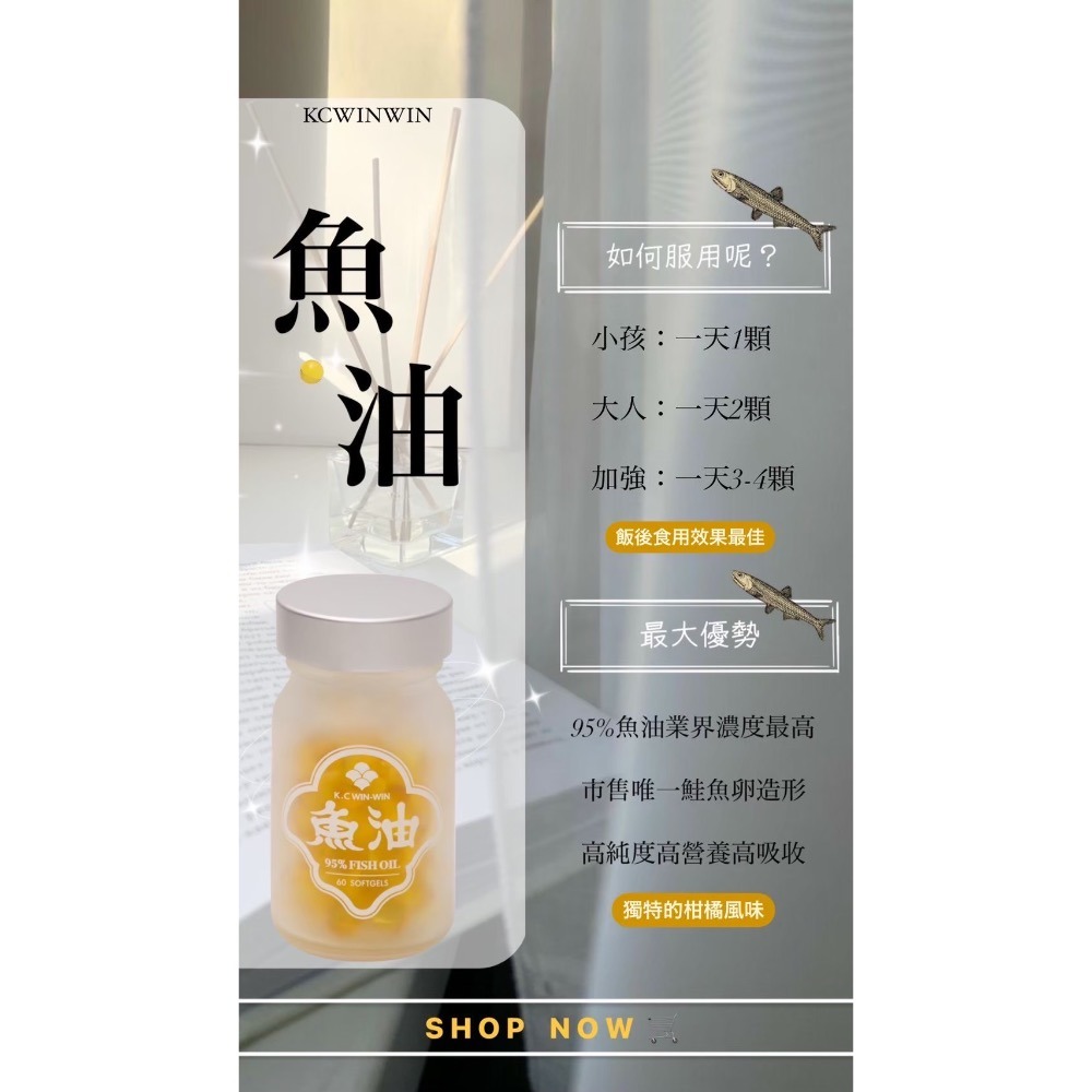 【95%高濃度魚油Omega-3】每個人都需要的保養品-細節圖2