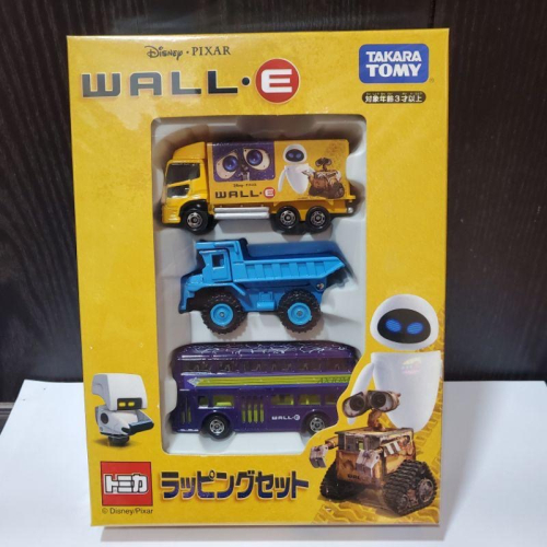 tomica tomy 多美 絕版 盒組 瓦力 WALL 貨車 砂石車