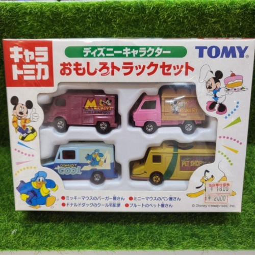tomica tomy 多美 迪士尼 Disney 米奇 麵包車 盒組
