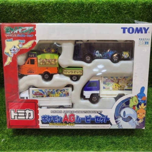 tomica tomy 多美 寶可夢 盒組 巴士 小雞 貨車 pokemon