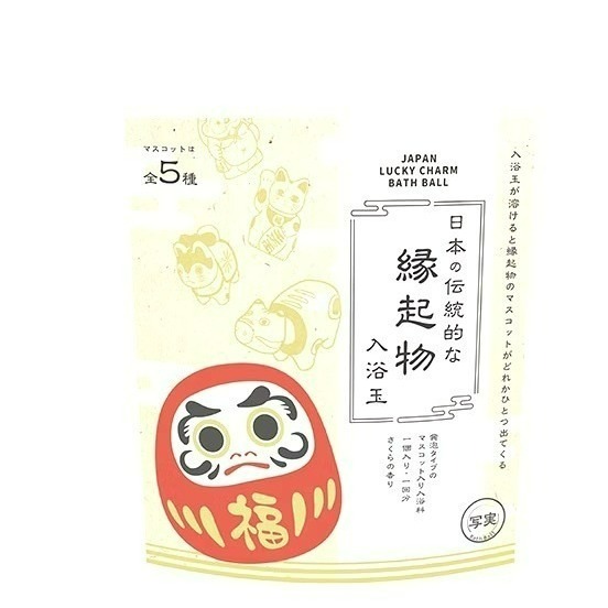 日本緣起物 吉祥物過年招財貓公仔紅牛公仔沐浴球公仔 擺飾(指定款)-細節圖4