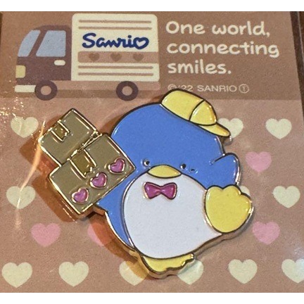 三麗鷗送貨員造型胸章勳章許願兔山姆企鵝兔媽媽花小兔(絕版)-細節圖3