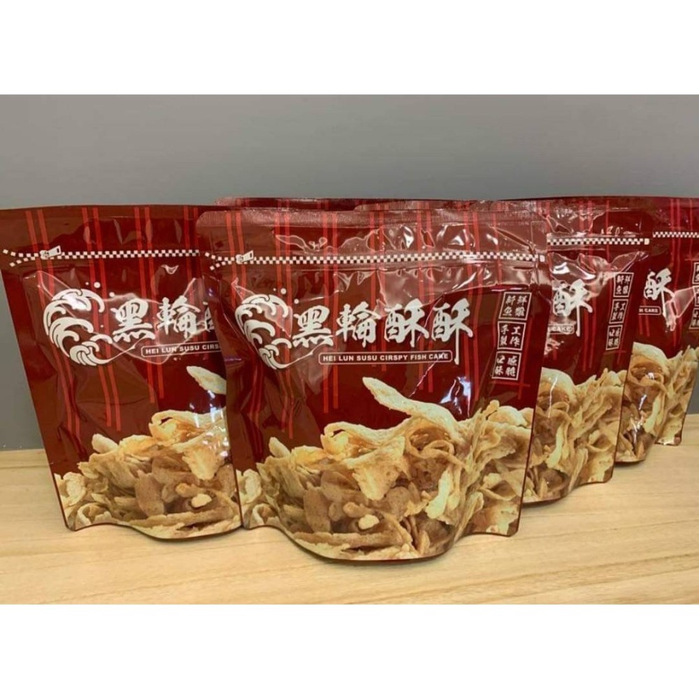 現貨 黑輪酥酥脆片  1箱15包 酥炸黑輪片 酥炸黑輪 甜不辣 脆片 台南 夜市美食 賣完再等一年【橙青小舖】-細節圖5