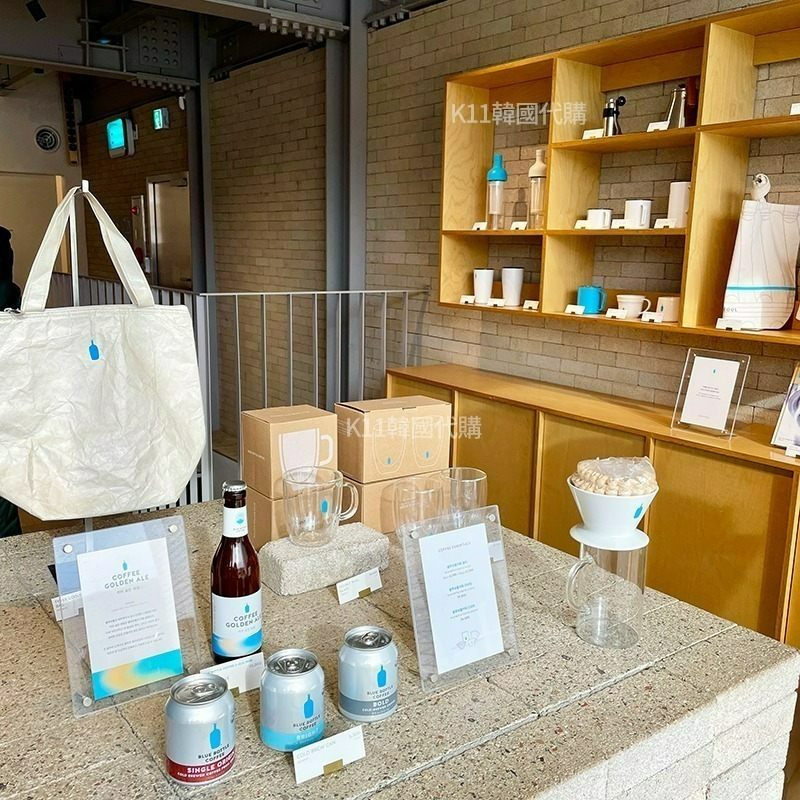 K11｜Blue Bottle 藍瓶咖啡 清澄馬克杯 Bodum雙層隔熱玻璃杯 咖啡杯 冬季限定漸變清澄馬克杯-細節圖7