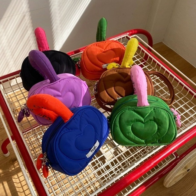 K11｜韓國Tegi. 超可愛撞色包 肩背包 斜背包 手提包-細節圖4