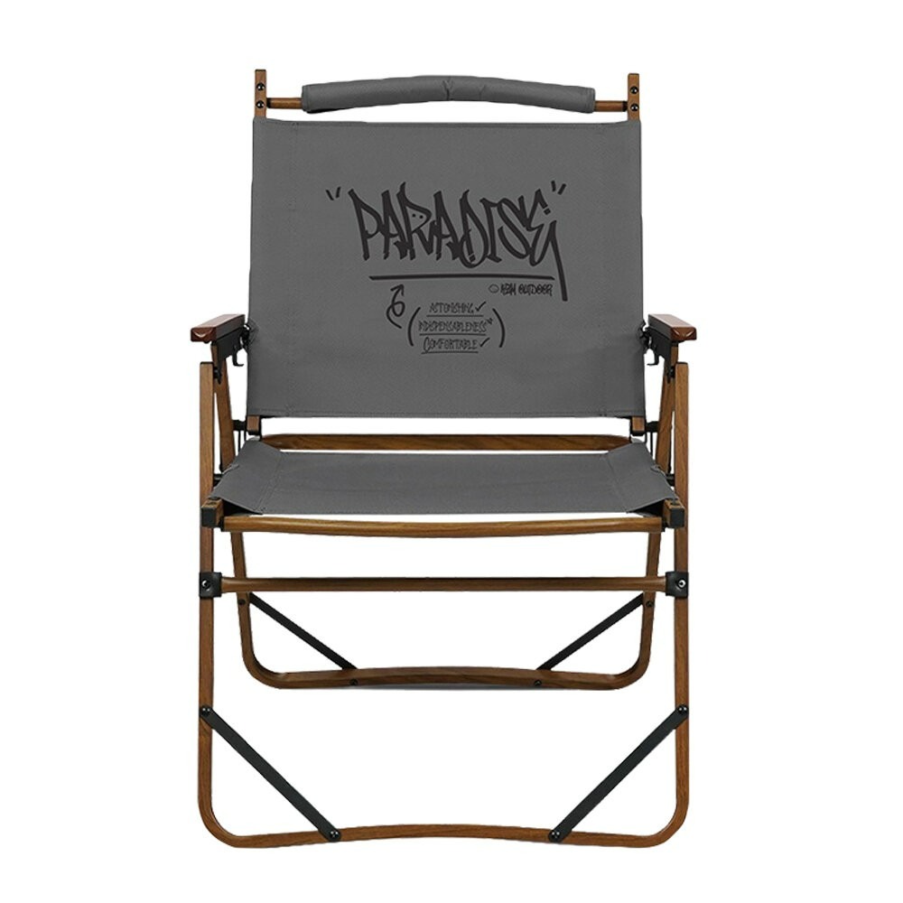 KAZMI KZM 個性可調木紋折疊椅 露營椅 摺疊椅 克米特椅 休閒椅 二段椅 戶外 露營-規格圖9